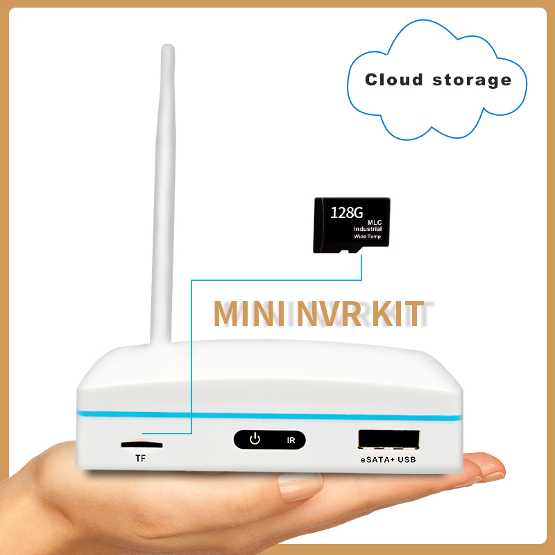 Home Security Land - 2CH 3MP 1296P Nirkabel WIFI IP