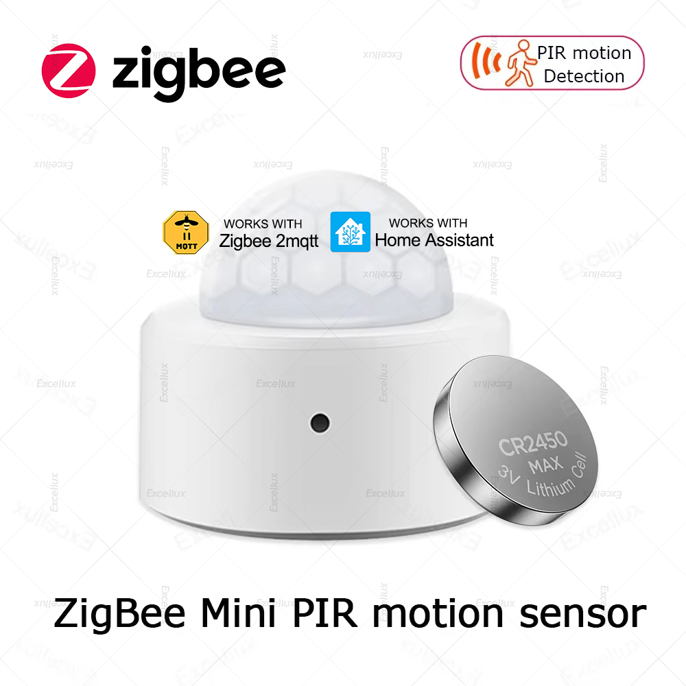 Home Security With Alarm - ZigBee PIR Sensor Gerak Mini Inframerah