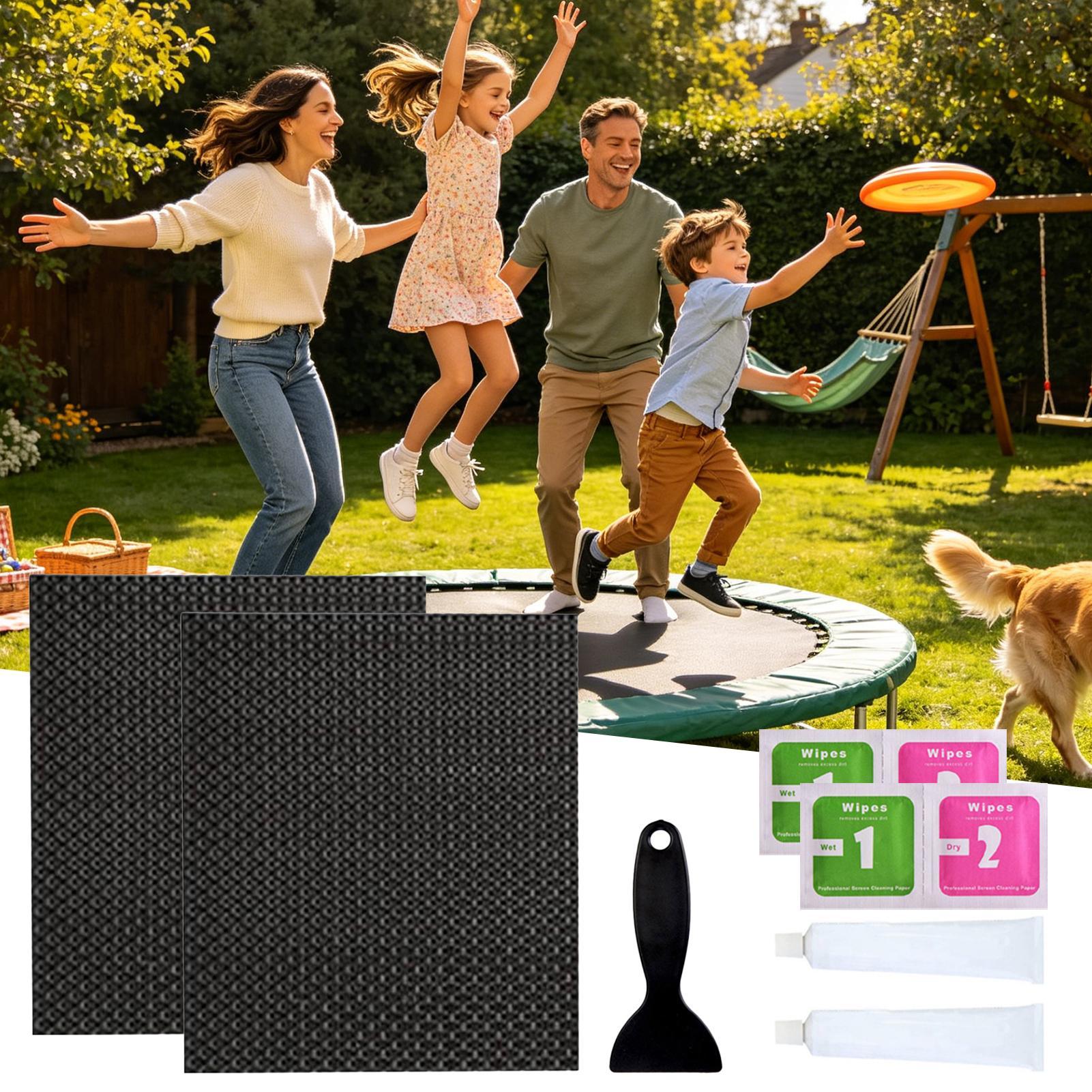 Home Yard Security - Tambalan Trampolin Kuat Tahan Segala Cuaca,