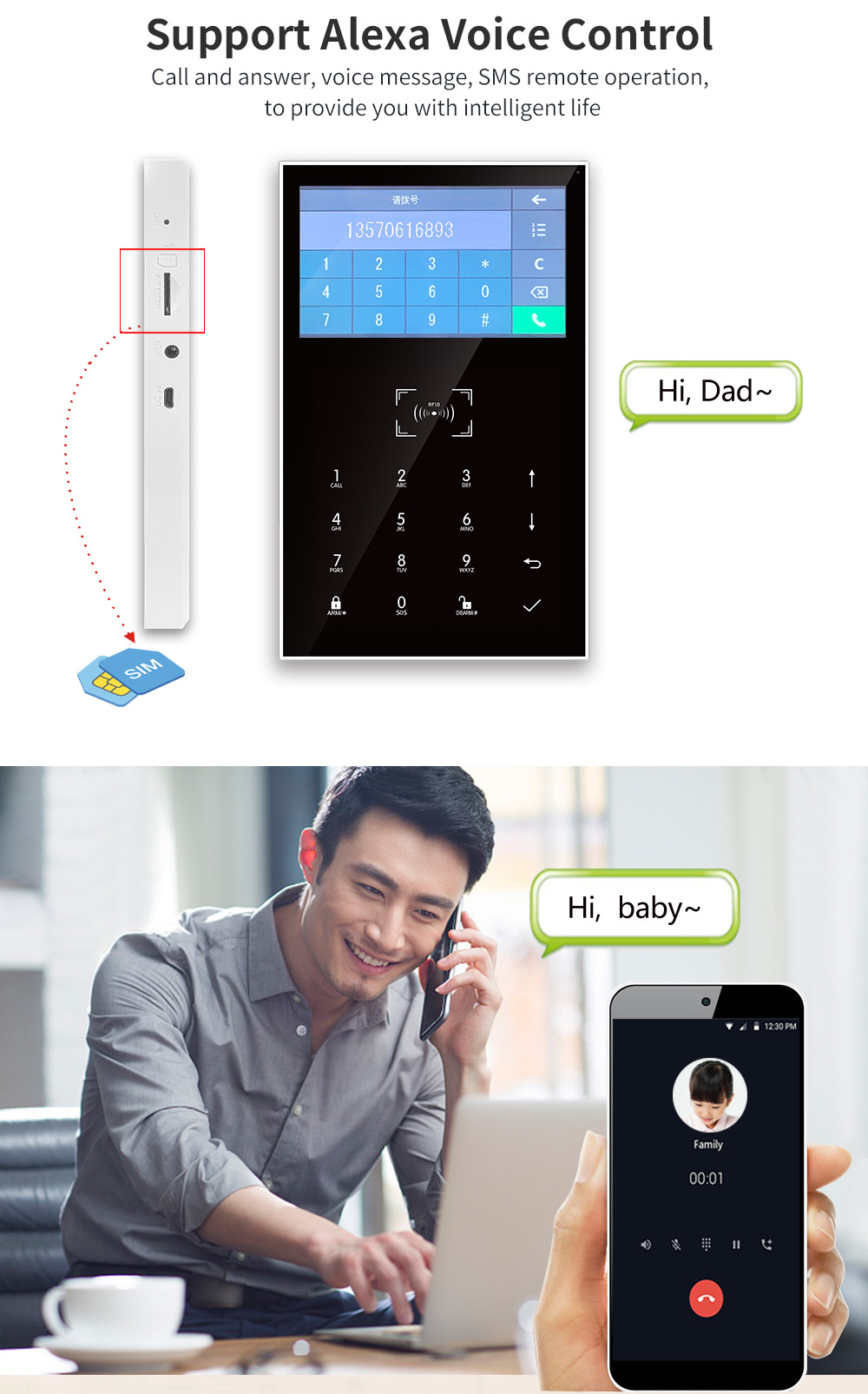 Home Security Land - Sistem Alarm Anti Maling Tuya Smartlife