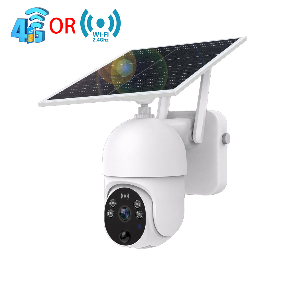 Home Yard Security Cameras - Kamera PTZ Keamanan Luar Ruangan 2K