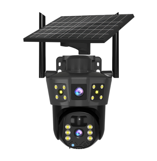 Home Yard Security Cameras - Kamera Keamanan Tenaga Surya dengan Panel