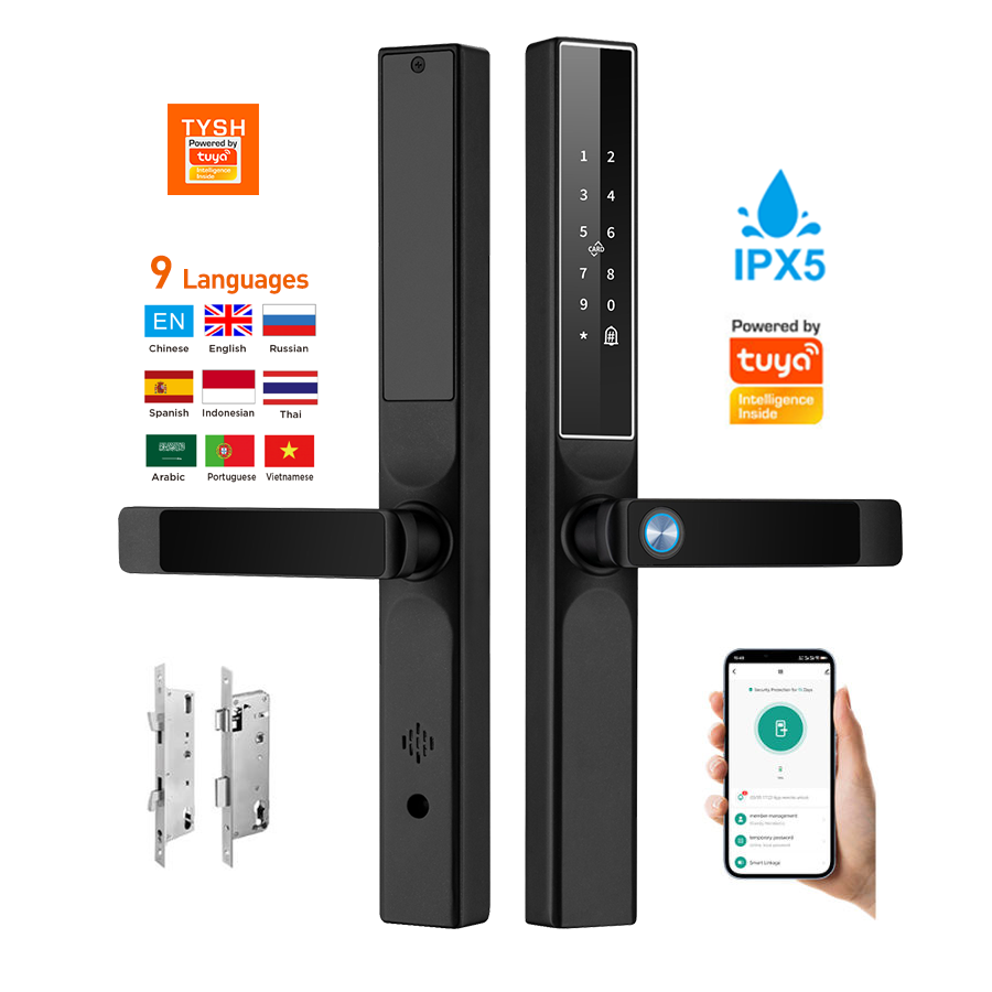 Home Security Group - Kunci Pintu Sidik Jari Aplikasi Tuya,