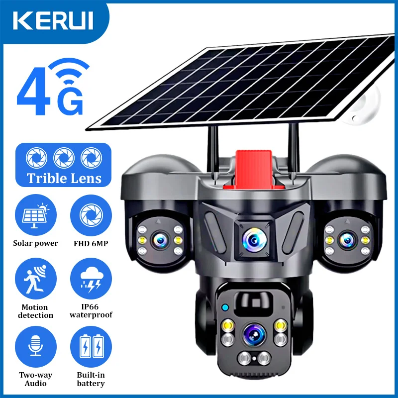 Home Security Group - KERUI V380 Pro Luar Ruangan PTZ