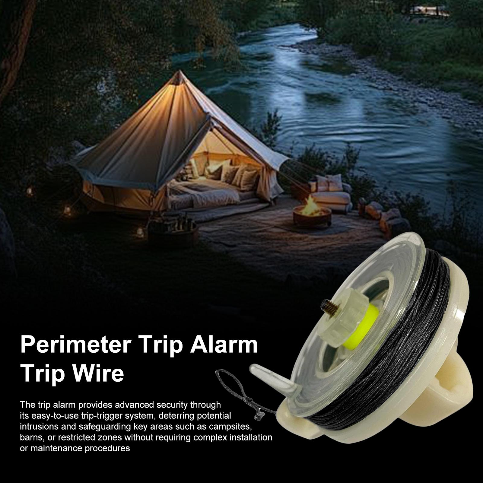 Alarm Perimeter Trip Wire 82Ft - Home Security Land ulasan dan harga