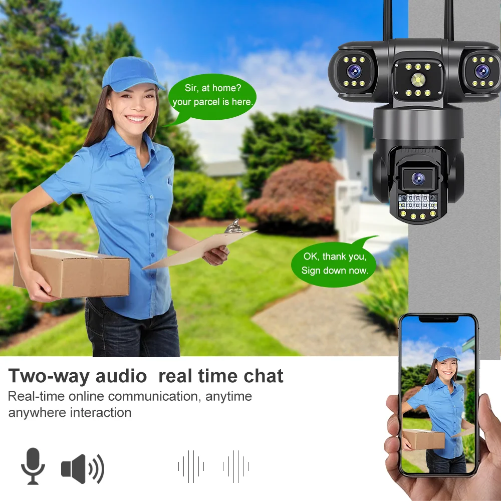 Kamera V380 Pro 4G Outdoor Tah - Home Security Land ulasan dan harga