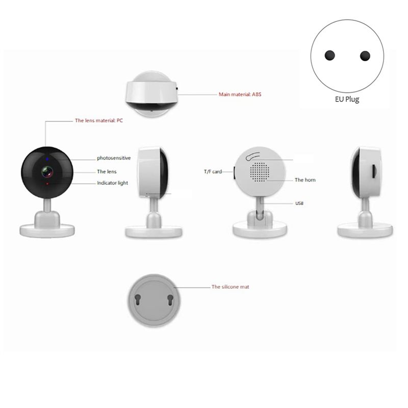Kamera Wifi Tuya Esensial untu - Home Security With Cameras ulasan dan harga