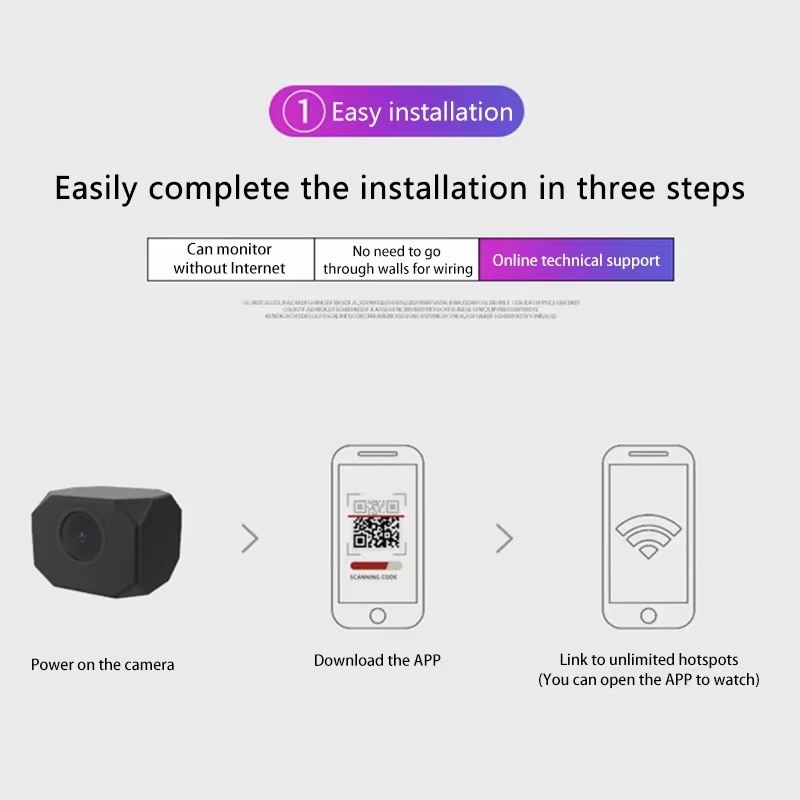 Kamera Keamanan WiFi 4K HD unt - Home Security With Cameras ulasan dan harga
