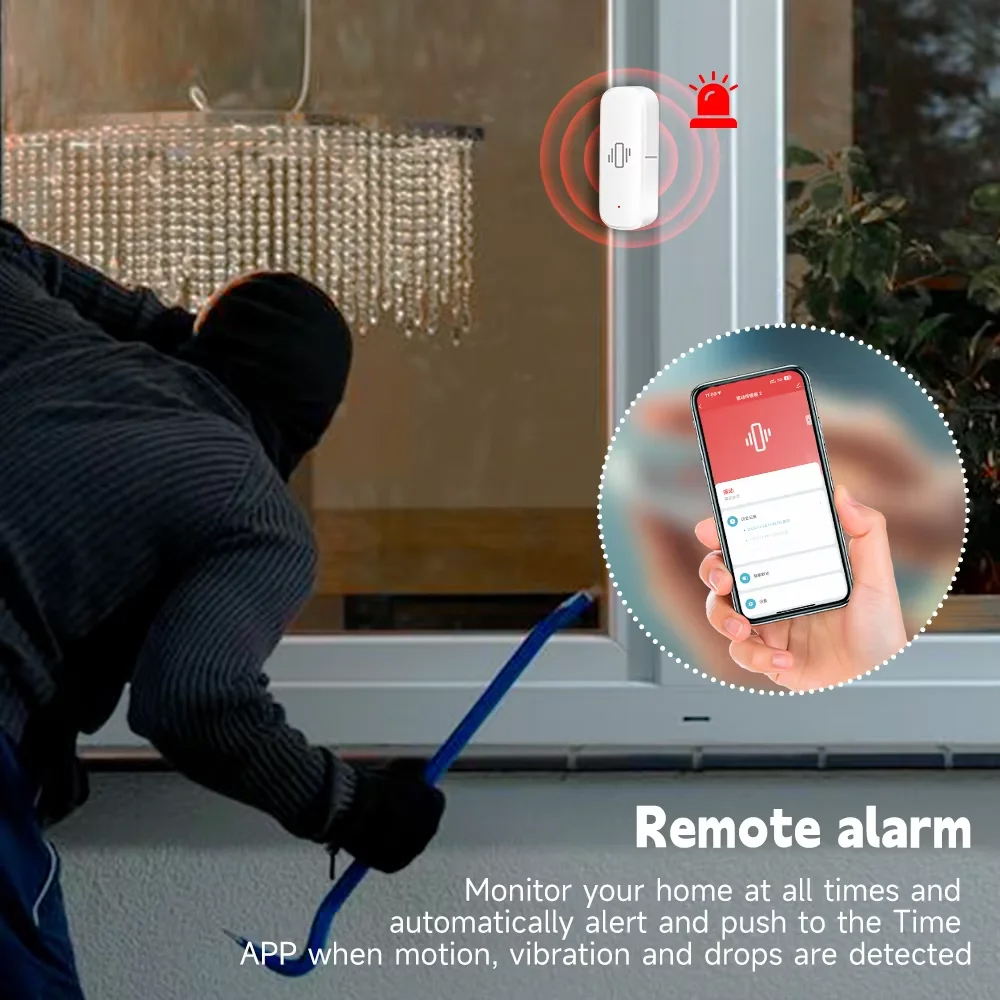 Aplikasi Sensor Getaran ZigBee - Home Security With Alarm ulasan dan harga
