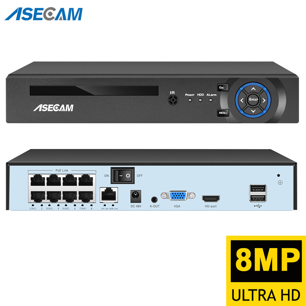 Perekam Video NVR POE Super 8M - Home Security With Cameras ulasan dan harga