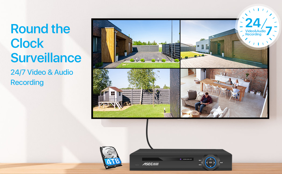Perekam Video NVR POE Super 8M - Home Security With Cameras ulasan dan harga