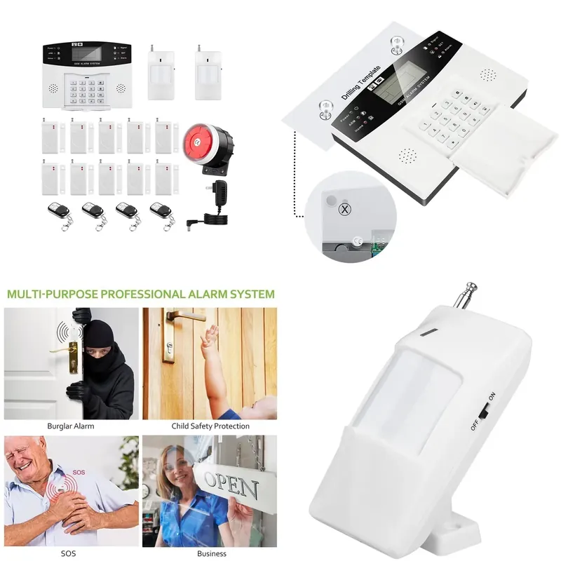 Kit Alarm Pencuri Rumah Sistem - Home Security With Alarm ulasan dan harga
