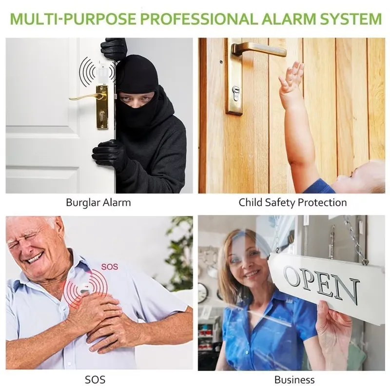 Kit Alarm Pencuri Rumah Sistem - Home Security With Alarm ulasan dan harga