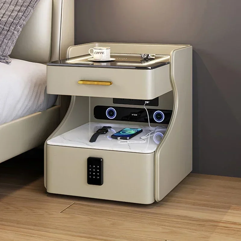 Meja Samping Tempat Tidur Nyam - Home Security America ulasan dan harga