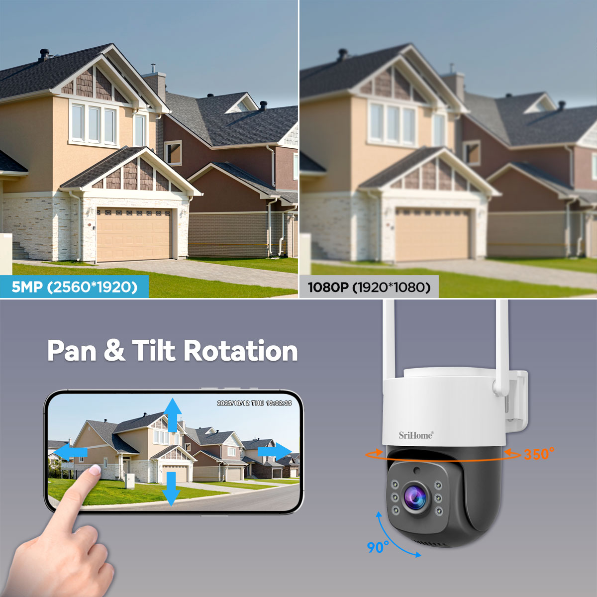 Srihome NVS012-IPC056 Kamera I - Home Security Land ulasan dan harga