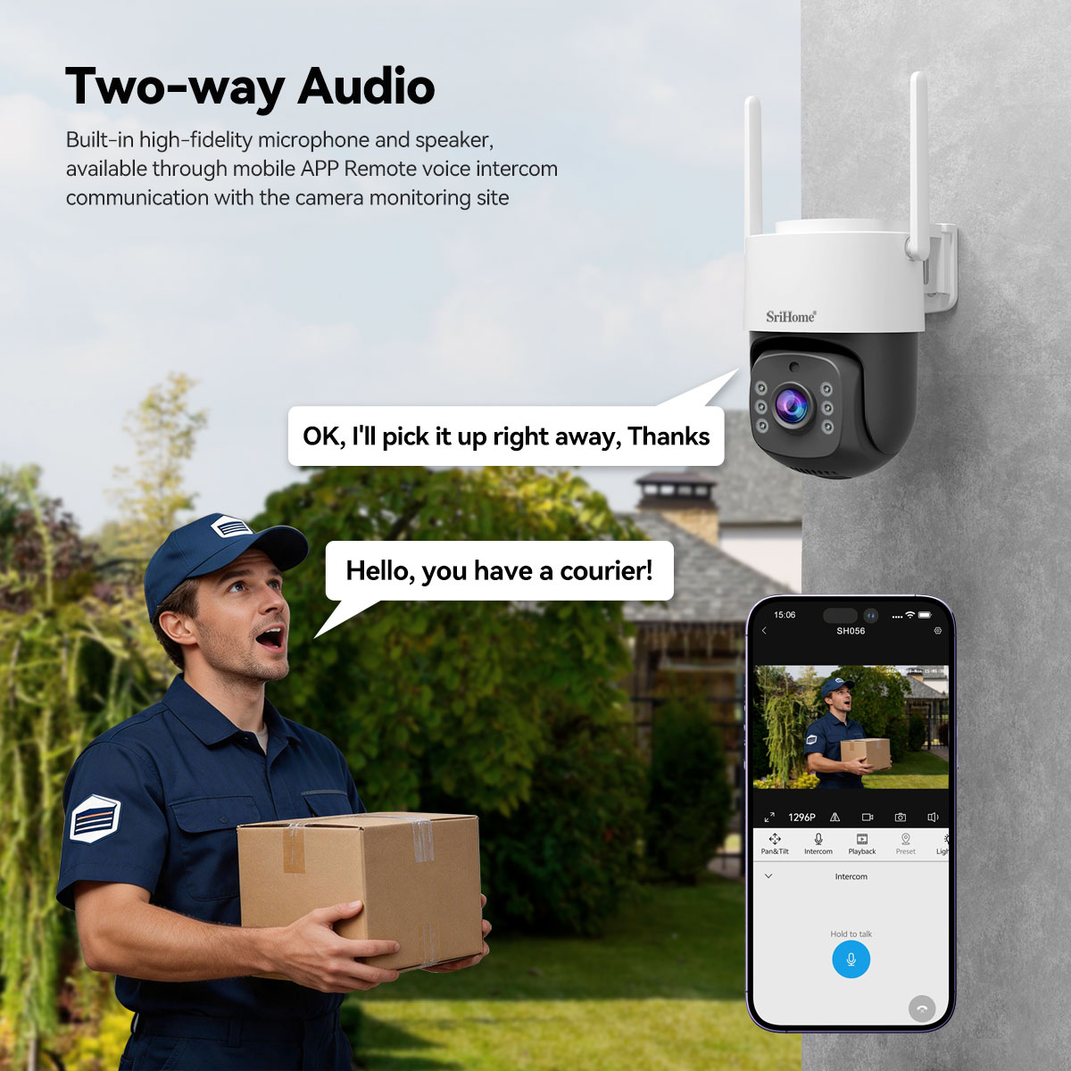 Srihome NVS012-IPC056 Kamera I - Home Security Land ulasan dan harga
