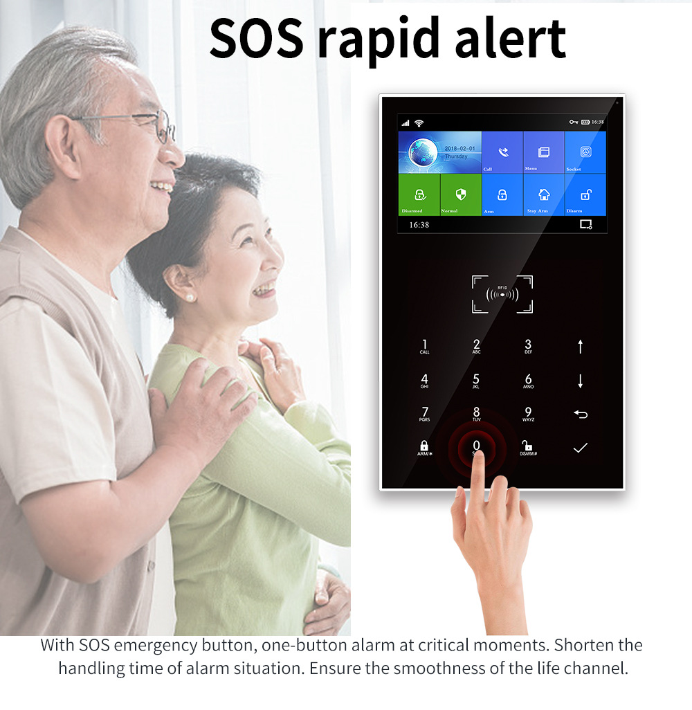 Sistem Alarm Anti Maling Tuya  - Home Security Land ulasan dan harga