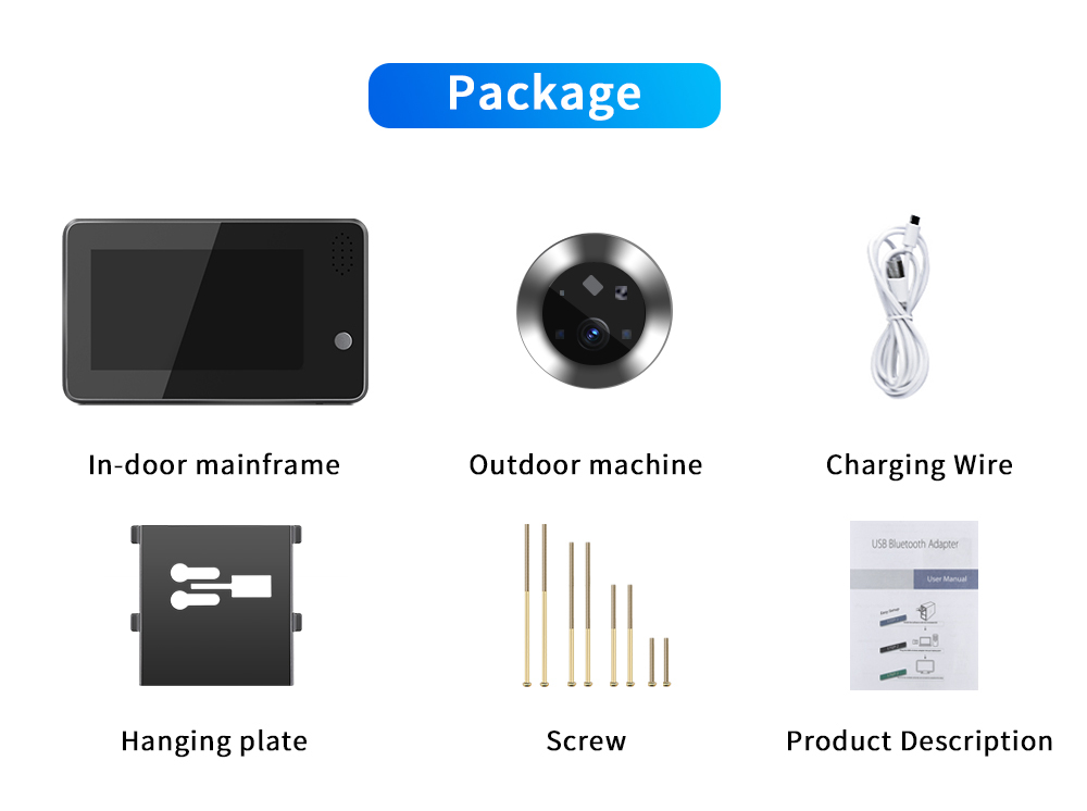 Bel Pintu WiFi Tuya Smartlife  - Home Security Video Cameras ulasan dan harga