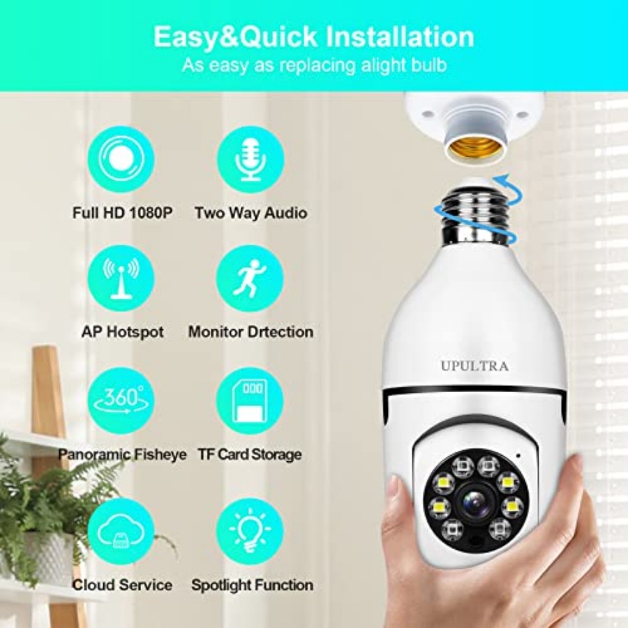 Kamera Keamanan Nirkabel Wifi  - Home Security With Alarm ulasan dan harga