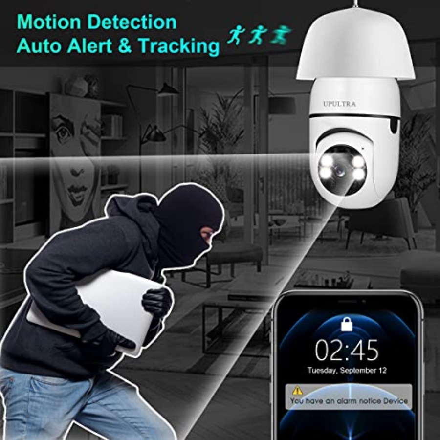 Kamera Keamanan Nirkabel Wifi  - Home Security With Alarm ulasan dan harga