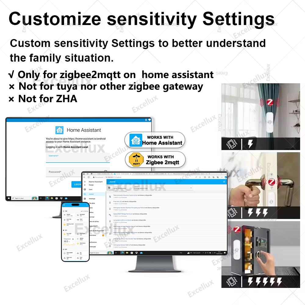 Zigbee Sensor Getaran Pintar P - Home Security With Alarm ulasan dan harga
