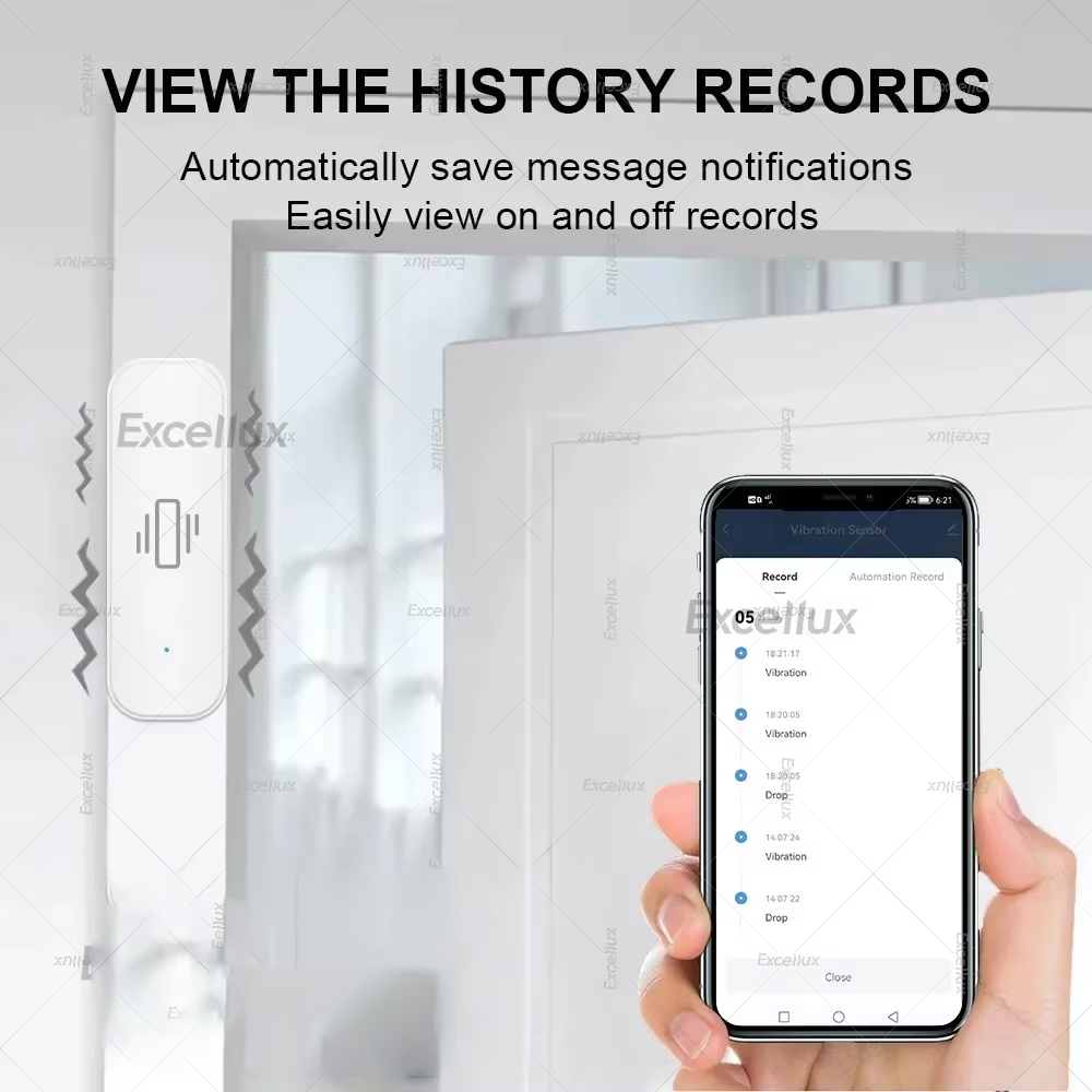 Zigbee Sensor Getaran Pintar P - Home Security With Alarm ulasan dan harga