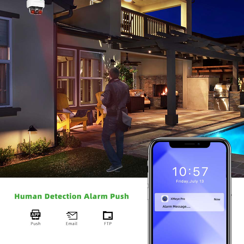 Kamera IP POE C GC PB 4MP, Mik - Home Security With Cameras ulasan dan harga