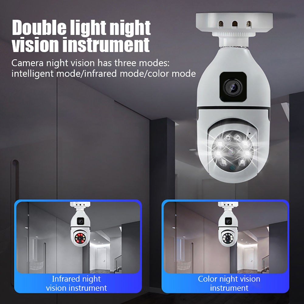 4MP V380/Yoosee E27 Soket Kepa - Home Security Land ulasan dan harga