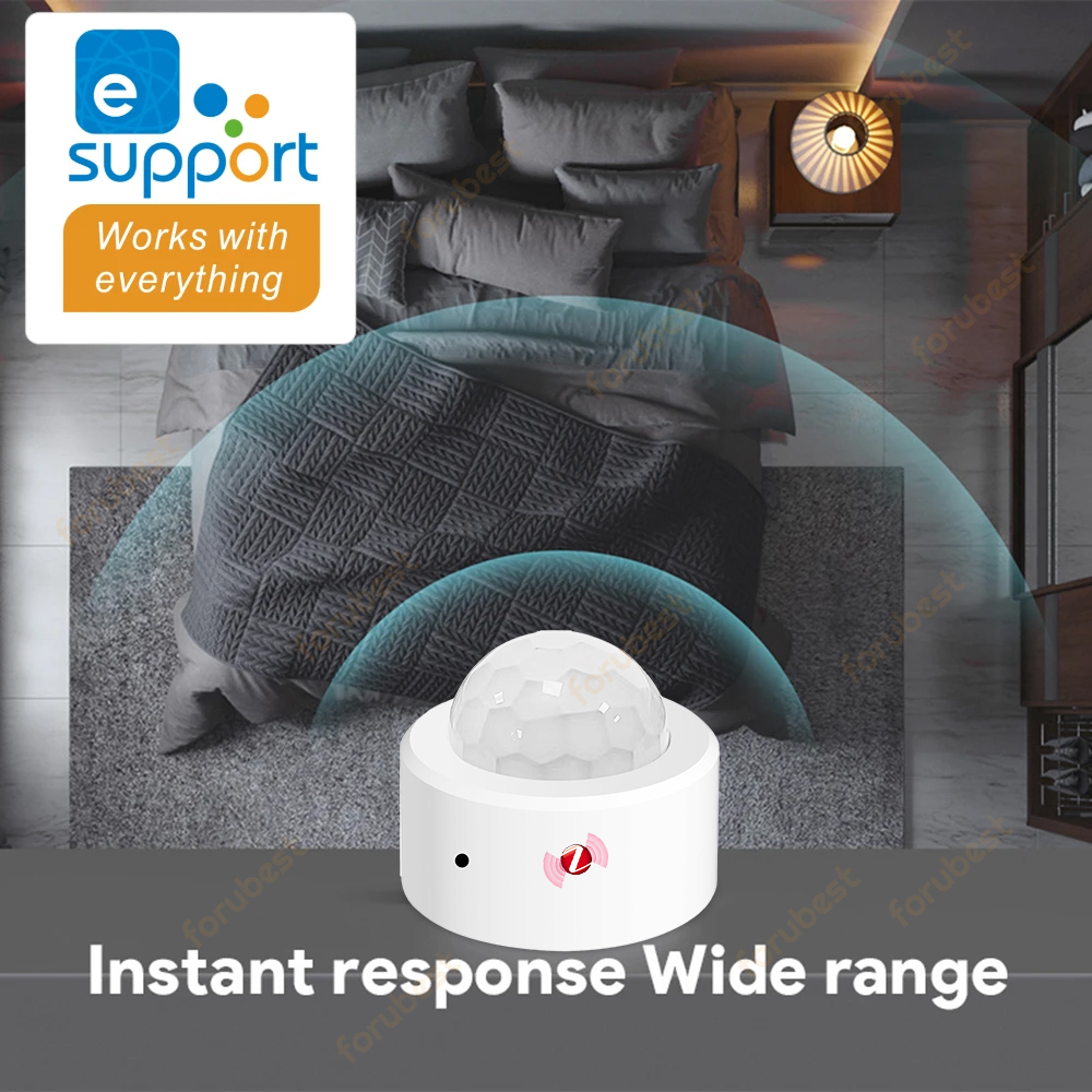 Zigbee 3.0 Sensor gerak manusi - Home Security With Alarm ulasan dan harga