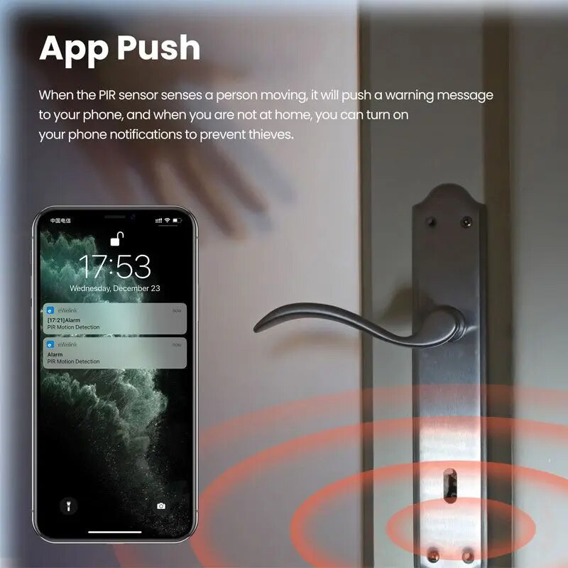 Zigbee Sensor gerak Mini PIR,  - Home Security With Alarm ulasan dan harga