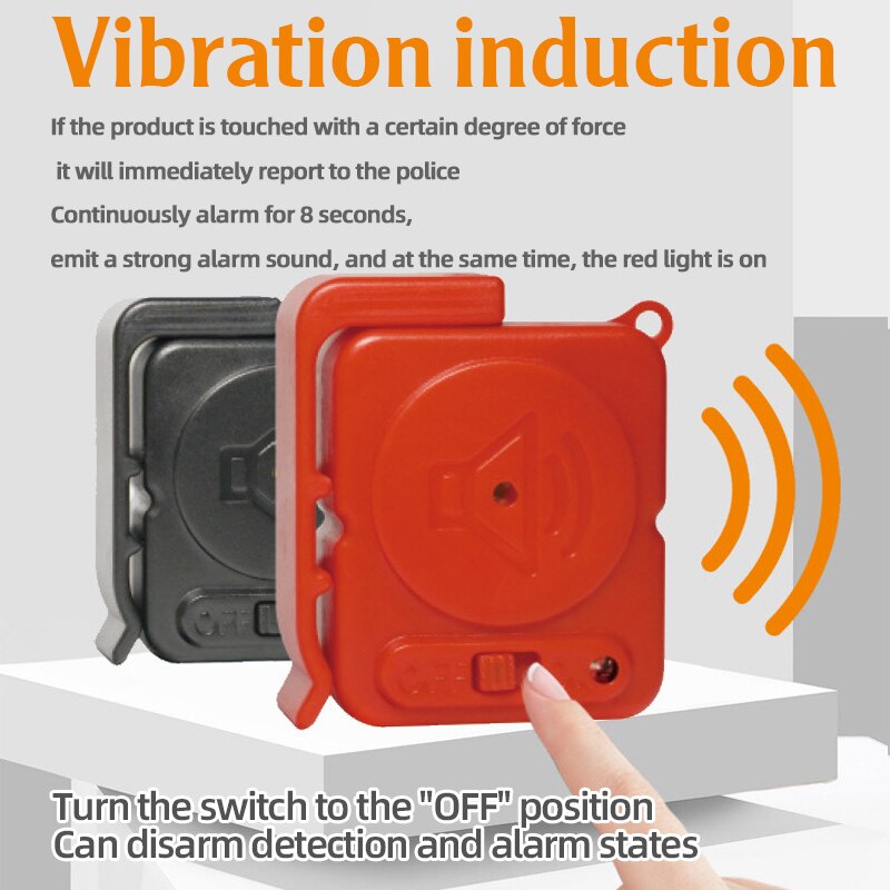 Sensor Alarm Getaran Nirkabel  - Home Security With Alarm ulasan dan harga