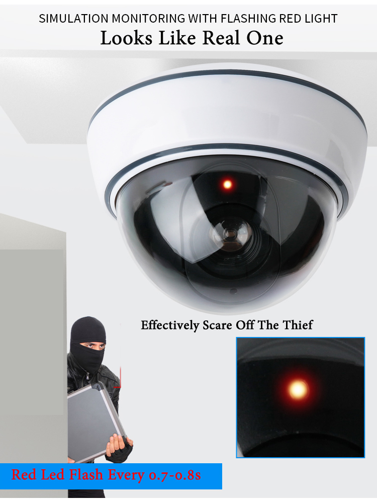 Kamera Kubah Palsu Hitam/Putih - Home Security Group ulasan dan harga